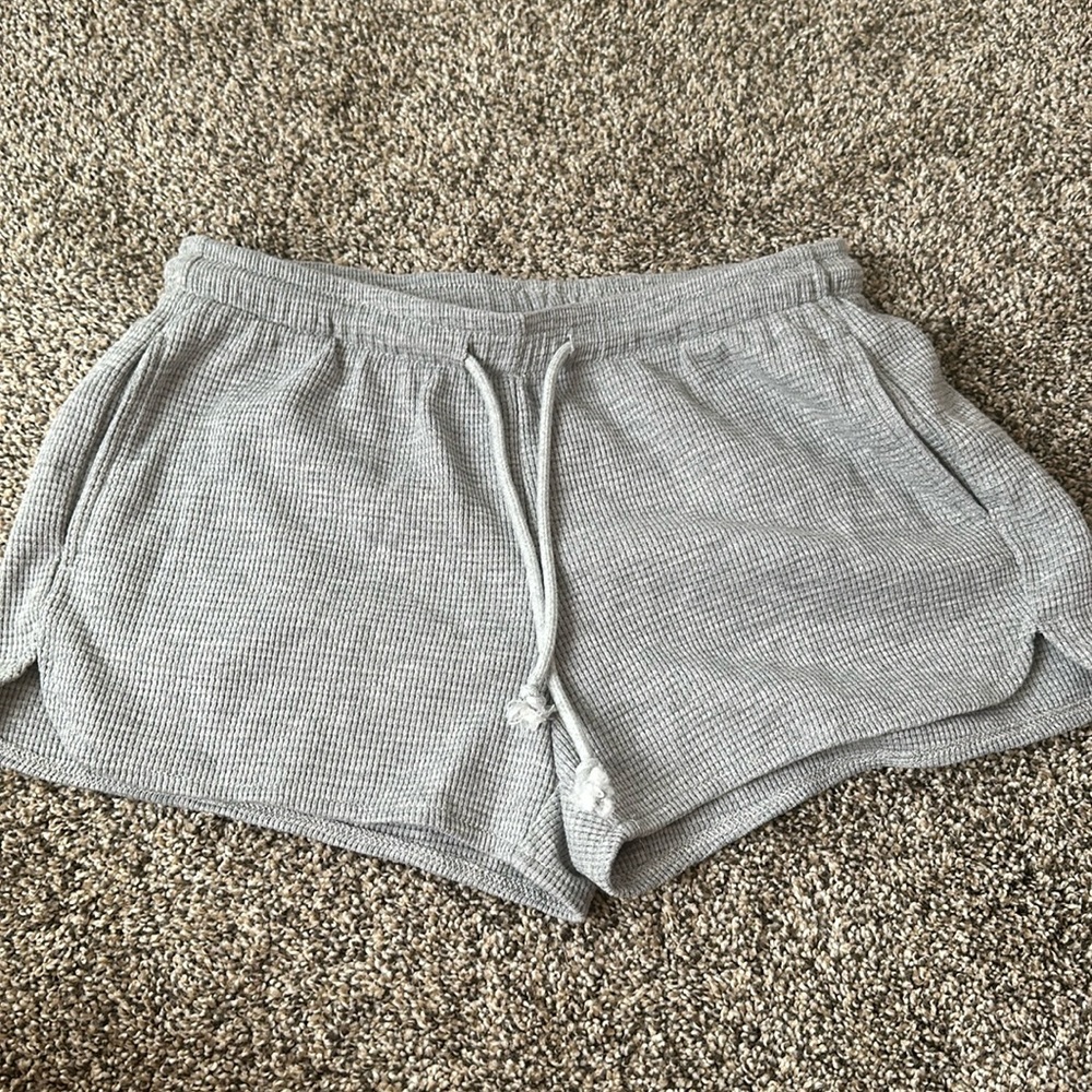Look and feel like brandy Melville. Waffle knit summer shorts. never worn.